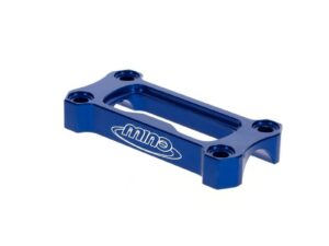 TMV One Piece Top Bar Mount YZF Blue 28,6mm