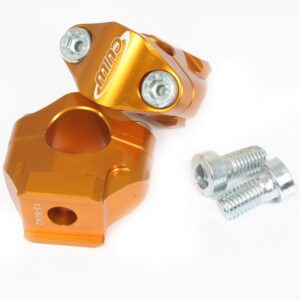 TMV Handlebar Clampset 22mm Off set Orange