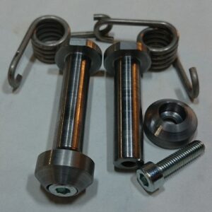 TMV Footpeg Pins Bolt-On 10mm + Springs CR/RM KTM 16-18