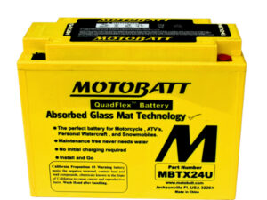 Motobatt akku, MBTX24U