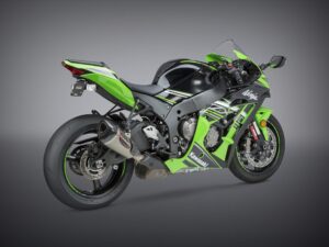 Yoshimura Slip-On Kawasaki Zx-10R/Rr 2012-20 Street Alpha T So Ti-Ti-Cf Works Fi