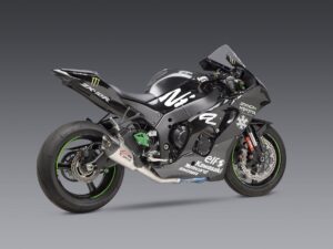 Yoshimura ZX-10R/RR 2021 Race AT2 Stainless 3/4 Exhaust, w/ Stainless Muffler