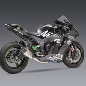 Yoshimura ZX-10R/RR 2021 Race AT2 Stainless 3/4 Exhaust, w/ Stainless Muffler