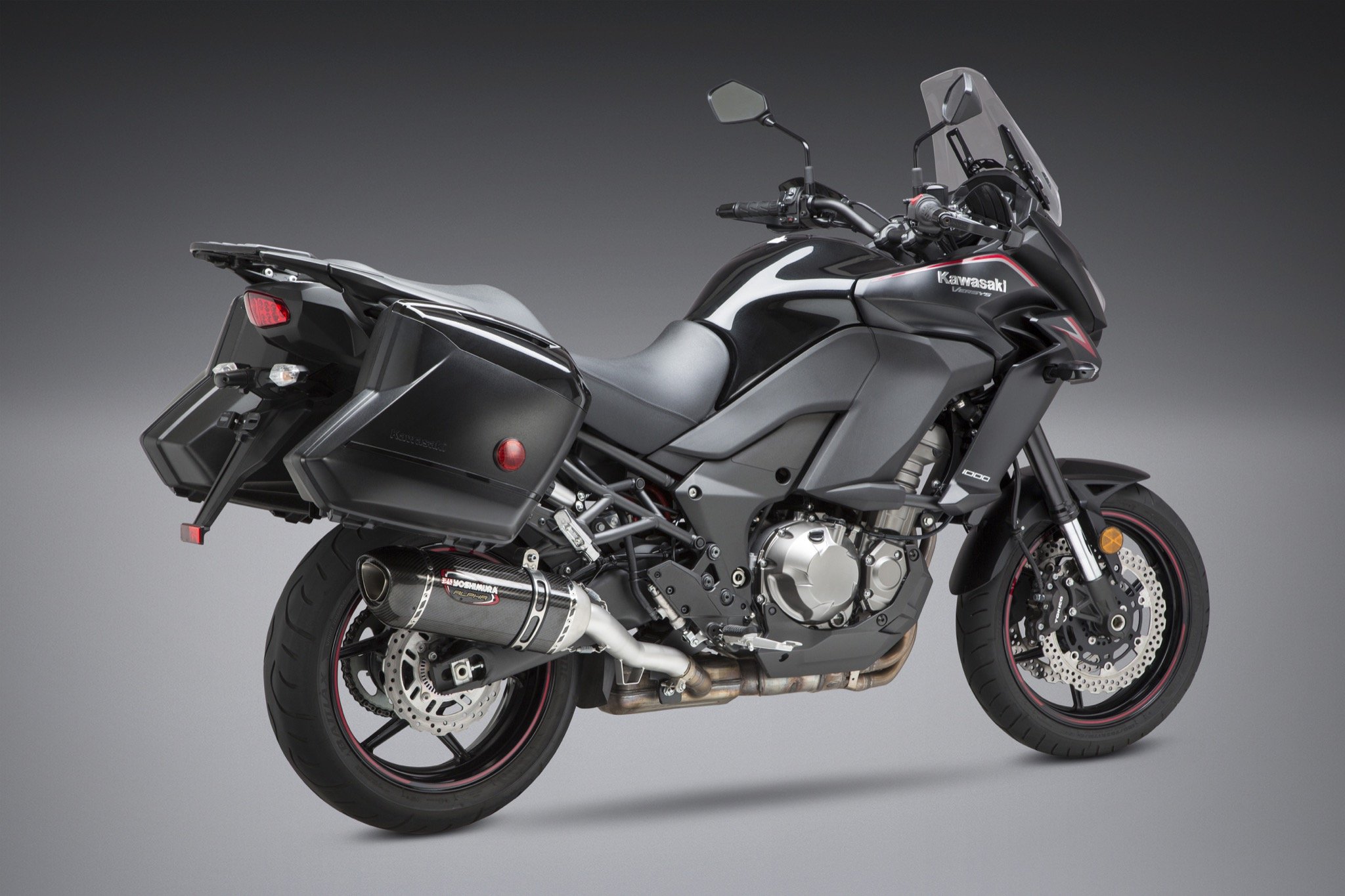 Yoshimura Slip-On Kawasaki Versys 1000 2015-18 Street Alpha So Ss-Cf-Cf Works Fi