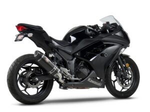 Yoshimura Slip-On Kawasaki Ninja 300 2013-17 Street R-77 So Ss-Cf-Cf