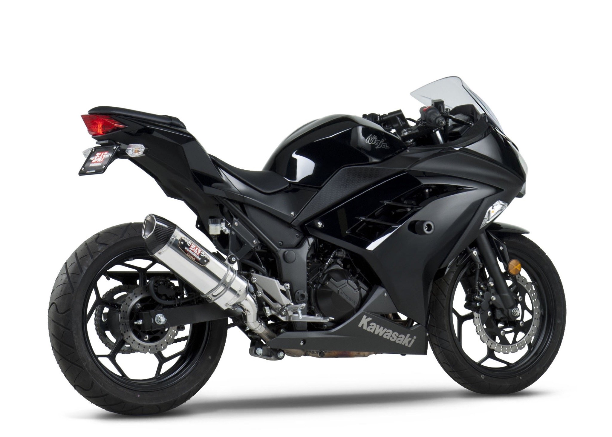 Yoshimura Slip-On Kawasaki Ninja 300 2013-17 Signature R-77 So Ss-Ss-Cf