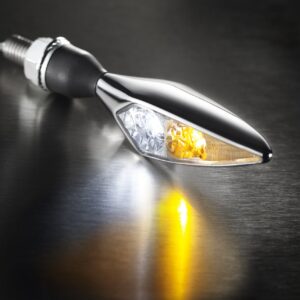 Kellermann micro Rhombus PL chrome Front Left* with clear glass