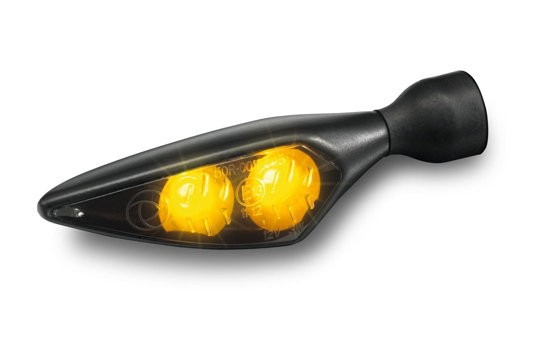 Kellermann micro Rhombus Dark black Front right/Rear left** with strongly tinted