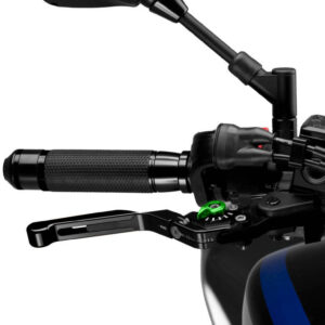 Puig Brake Lever 3.0. Black Exten/Black Selector/Green