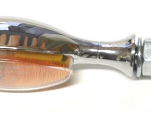 Hyper Microvilkut, kromattu metalli, oranssi lasi