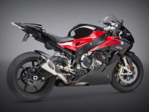 Yoshimura Slip-On Bmw S1000Rr 2015-16 Street Alpha T So Ti-Ti-Cf Works Finish