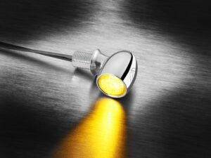 Kellermann Atto® indicator chrome with clear glass