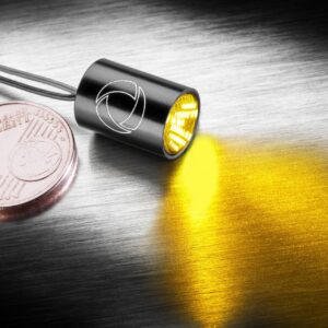 Kellermann Atto® Dark Integral indicator black with strongly tinted glass