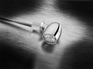 Kellermann Atto® DF LED mini indicator 3 in 1 chrome with clear glass