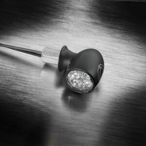 Kellermann Atto® DF LED mini indicator 3 in 1 black with clear glass