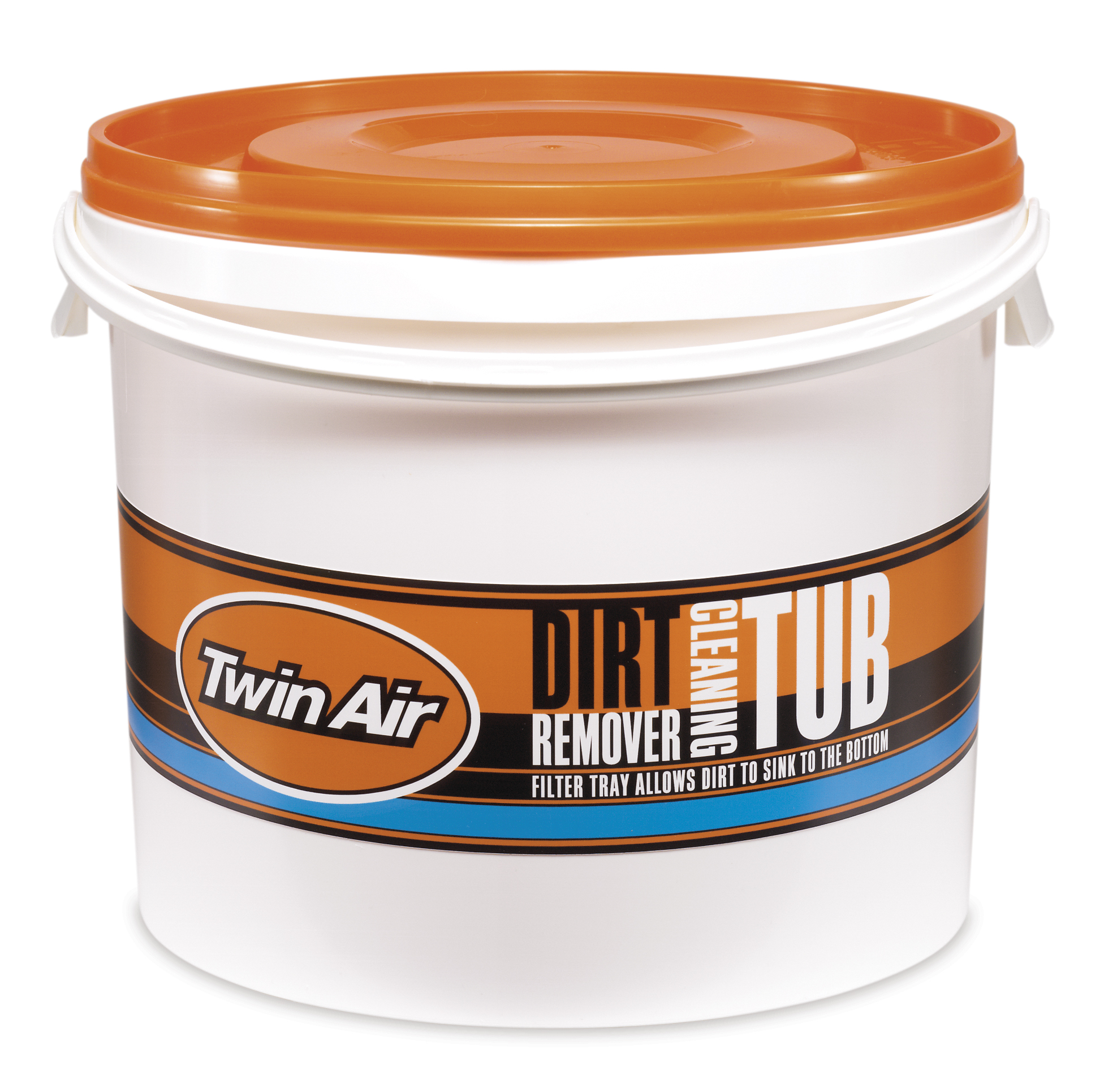 Twin Air Cleaning Tub, including Cages Orange + Black (10 liter)