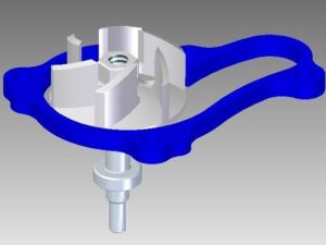 TMV Cooler Kit  incl shaft and impeller YZ450F 14-..