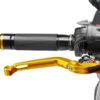 Puig Foldable Brake Lever 16'C/Gold Selector C/Black