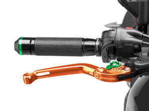 Puig Foldable Brake Lever 16'C/Orange Selector C/Green