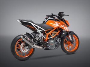 Yoshimura 3/4 System Exhaust Ktm 390 Duke 17-19/ Rc390 17-19 Race R-77 3Qtr Ti-C