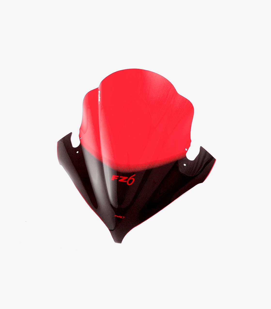 Puig Racing Screen Yamaha Fz6 Fazer 04-08 C/Red