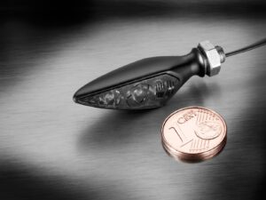 Kellermann Rhombus S Dark black Front left/Rear right* with strongly tinted glas