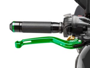 Puig Unfoldable Brake Lever 16'C/Green Selector C/Gold