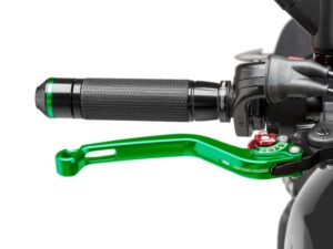 Puig Unfoldable Brake Lever 16'C/Green Selector C/Red