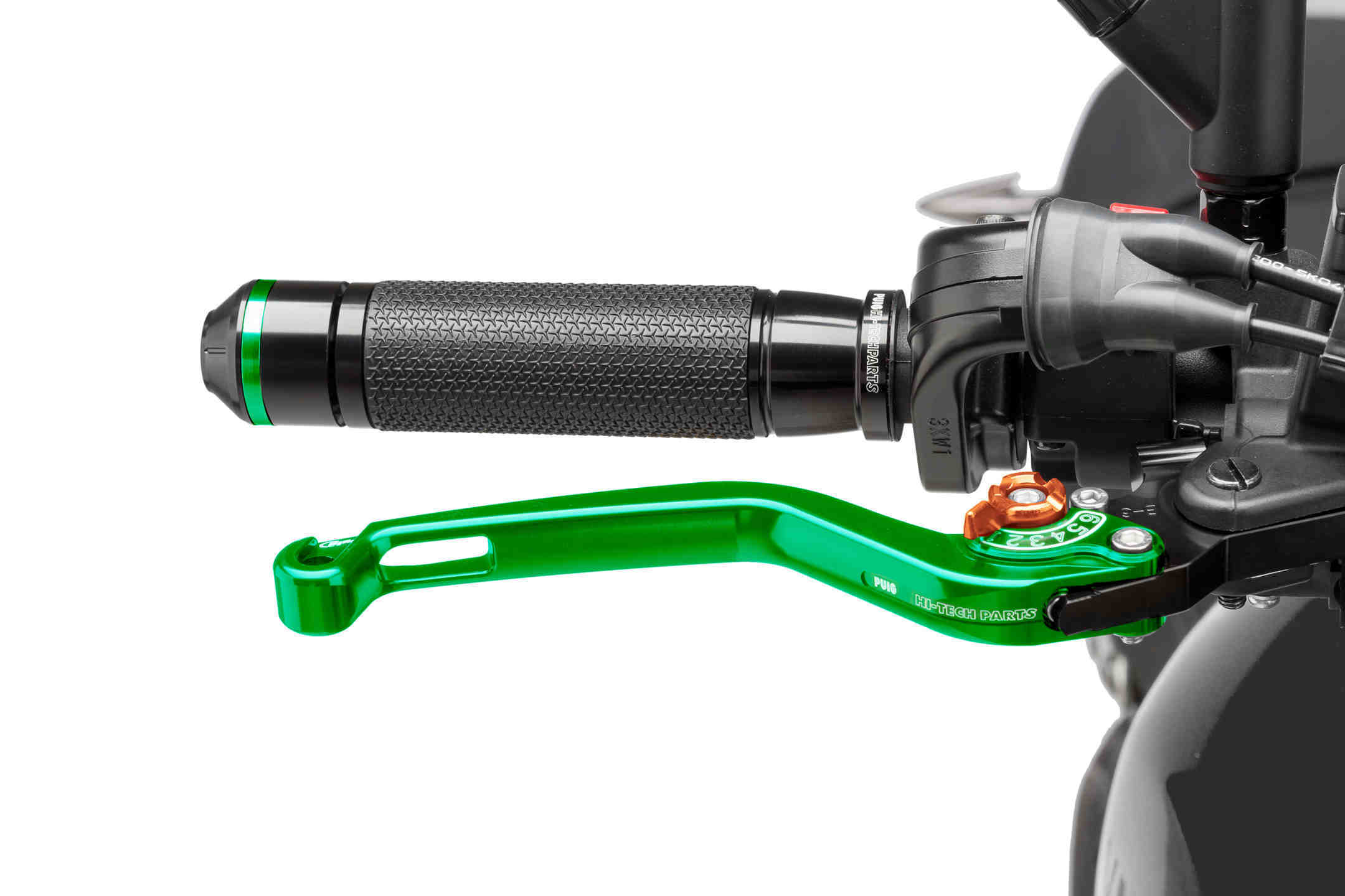 Puig Unfoldable Brake Lever 16'C/Green Selector C/Orang