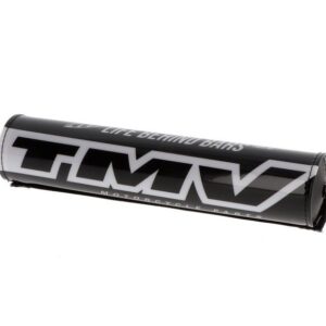 TMV Traditional Handlebar Pad - Black/White 2021 Logo