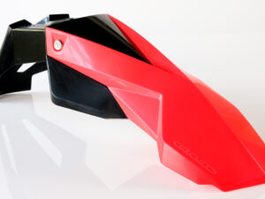 Circuit Universal Supermoto etulokari STEALTH musta/punainen