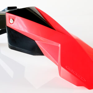 Circuit Universal Supermoto etulokari STEALTH musta/punainen