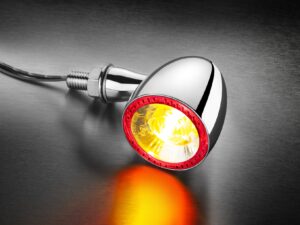 Kellermann Bullet 1000® DF chrome with clear glass