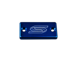 Scar Front Brake Reservoir Cover - Kawasaki/Suzuki/Yamaha  Blue color