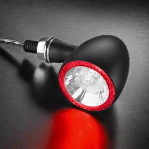 Kellermann Bullet 1000® DF black with clear glass