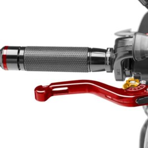 Puig Short Brake Lever 16'C/Red Selector C/Gold