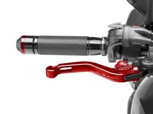 Puig Short Brake Lever 16'C/Red Selector C/Red