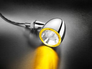 Kellermann Bullet 1000® PL chrome with clear glass