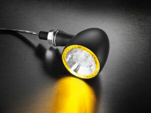 Kellermann Bullet 1000® PL black with clear glass