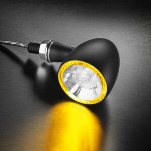 Kellermann Bullet 1000® PL black with clear glass