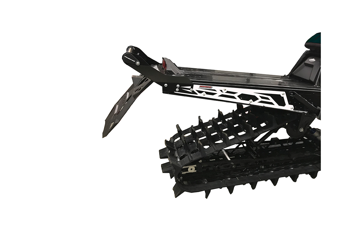 SPI Takapuskuri Hide'N'Go Polaris AXYS 163" Valkoinen/Musta