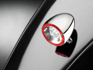 Kellermann Bullet 1000® RB chrome with clear glass