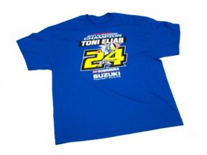Yoshimura Elias Championship T-Shirt Blue