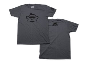Yoshimura Monkey T-Shirt Charcoal