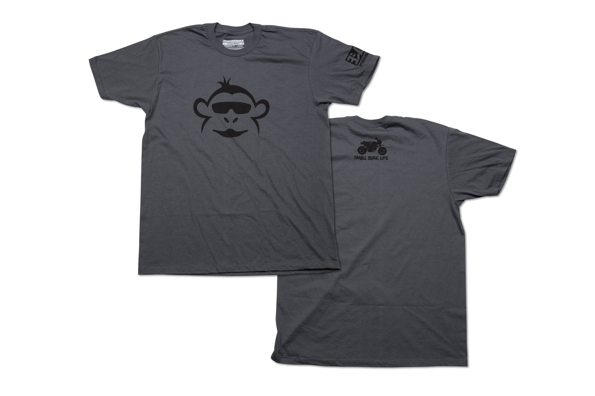Yoshimura Monkey T-Shirt Charcoal