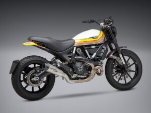 Yoshimura Slip-On Ducati Scrambler 2016-18 R-34 Race So Ss-Ss-Al Works Finish