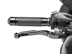 Puig Brake Lever 16'C/Black Exten. C/Black Selec.C/Silv