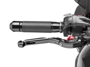 Puig Brake Lever 16'C/Black Exten. C/Black Selec.C/Red
