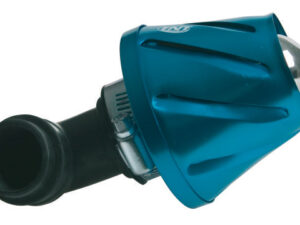 Tec-X Ilmasuodatin, EVO I, Hopea, Kiinitys Ø 28/32mm , Suora + 90°