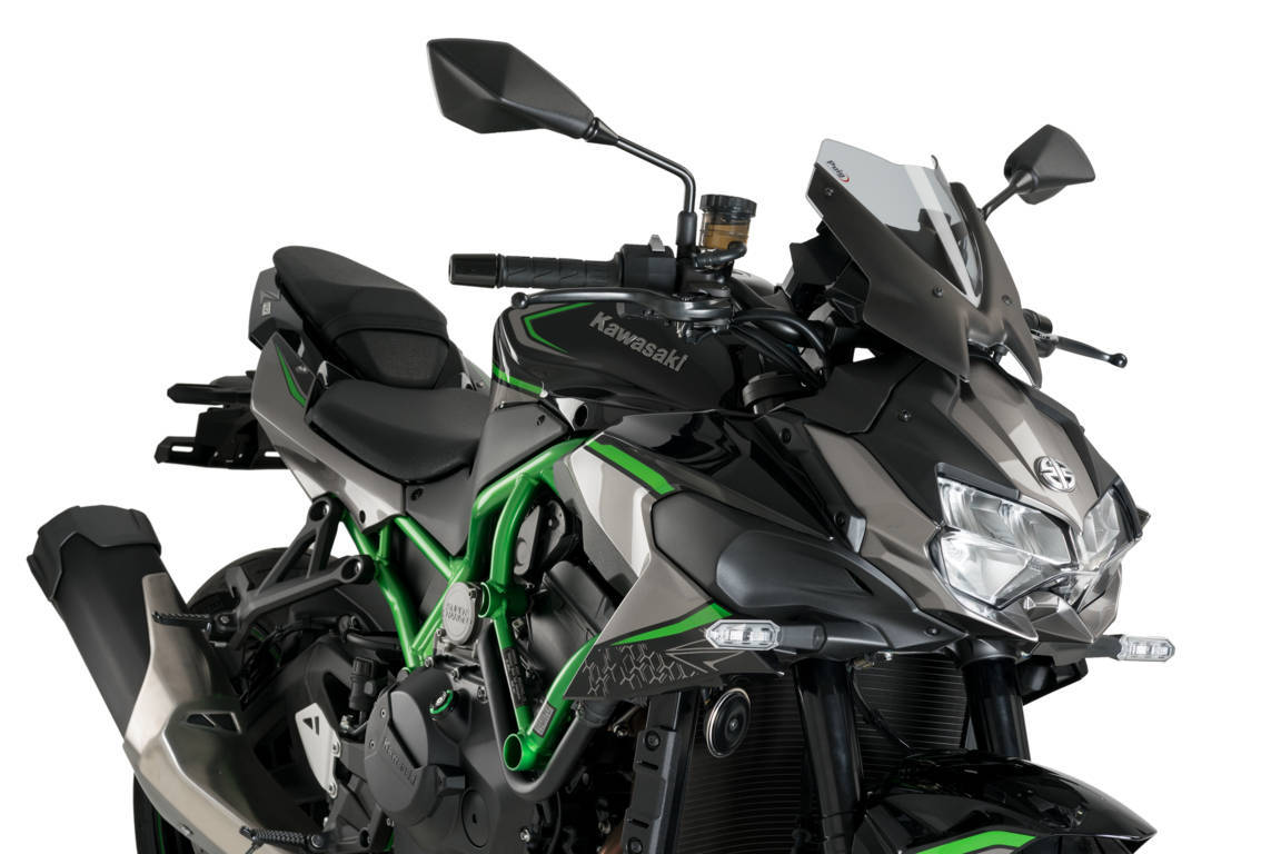 Puig Windshield New Gen. Sport Kawasaki Z H2 C/Smoke
